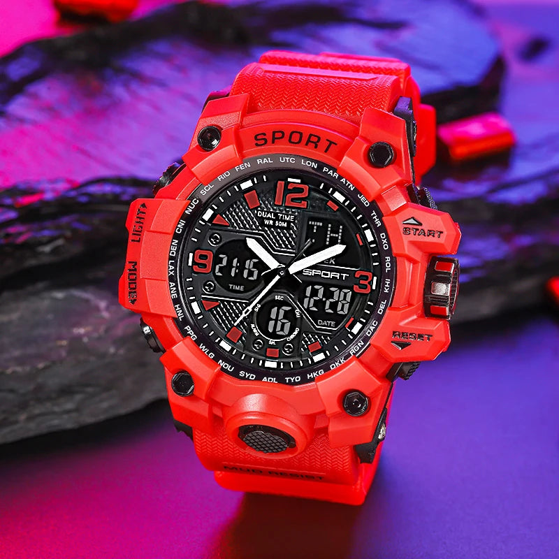 Brand G- Style Military Watch Men Digital Shock Sports Watches For Men Waterproof Electronic Wristwatch 2024