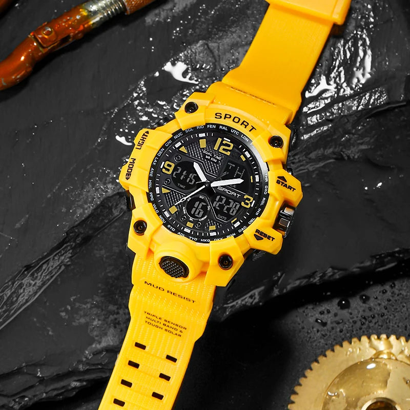 Brand G- Style Military Watch Men Digital Shock Sports Watches For Men Waterproof Electronic Wristwatch 2024