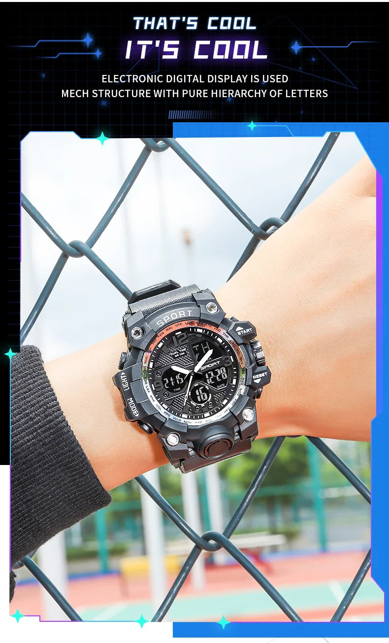 Brand G- Style Military Watch Men Digital Shock Sports Watches For Men Waterproof Electronic Wristwatch 2024