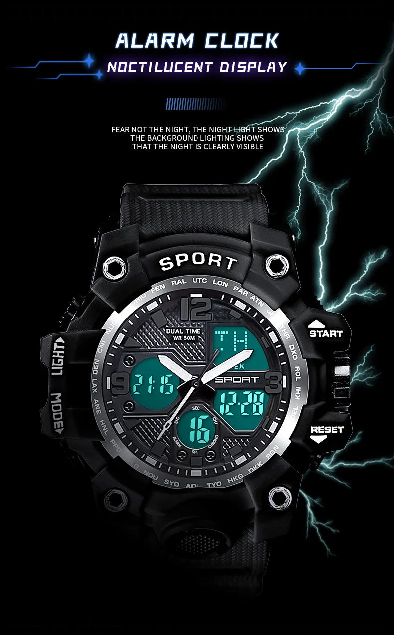 Brand G- Style Military Watch Men Digital Shock Sports Watches For Men Waterproof Electronic Wristwatch 2024